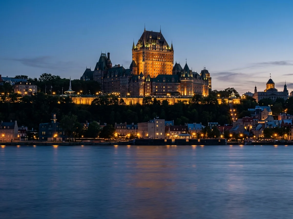 Château Frontenac in Quebec City — Quebec